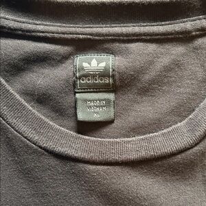 Adidas Charcoal Crew Neck Tee